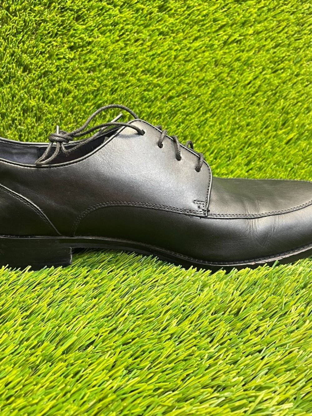 Cole Haan Lenox Hill Mens Size 11 Classic Leather Split Toe Oxford Dress Shoes - Picture 4 of 10